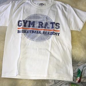 White basketball shirt